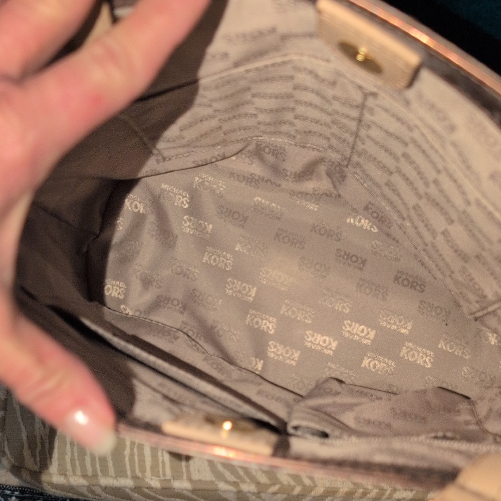 Michael Kors Shimmering Bronze Tote - Picture 10 of 14